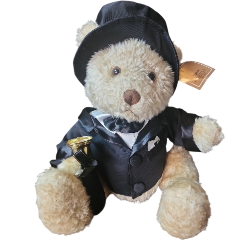 DILLARD'S | Wellington Ring in the Millennium Teddy Bear 1999 Y2K NWT | 15"